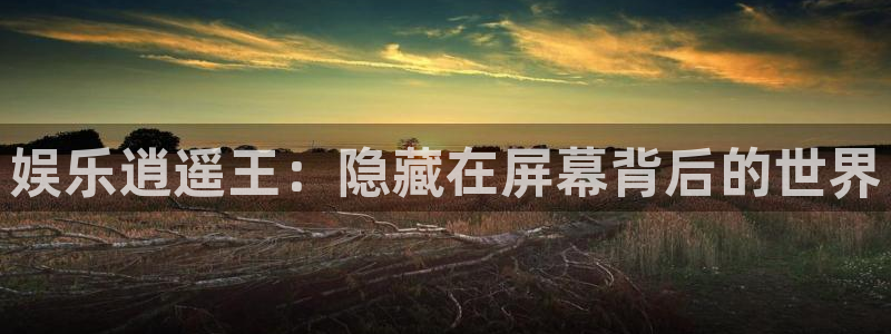 天富平台下载入口：娱乐逍遥王：隐藏在屏幕背后的世界